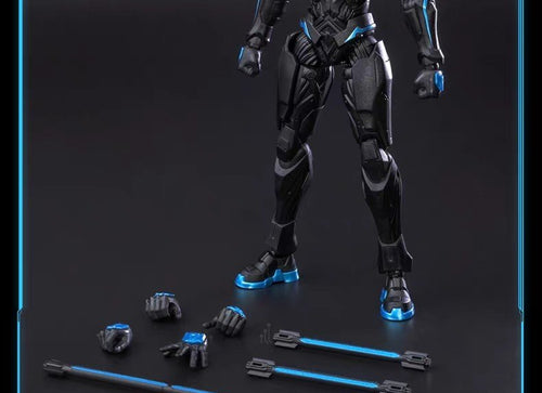 Load image into Gallery viewer, Blokees DC Champion class 03 Nightwing 1:12 Model Kit Figure 15cm
