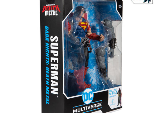 Load image into Gallery viewer, McFarlane Toy DC Death Metal Build-A (Dark Father.)- Superman  7' Action Figure
