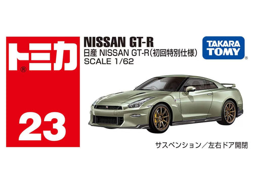 Load image into Gallery viewer, Takara Tomy Tomica 1:62 No.23 Nissan GT-R (1st) Diecast Mini Model Car
