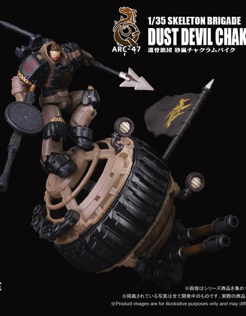 Load image into Gallery viewer, ARCHECORE ARC-47 Skeleton Brigade Dust Devil Chakram Bike Set
