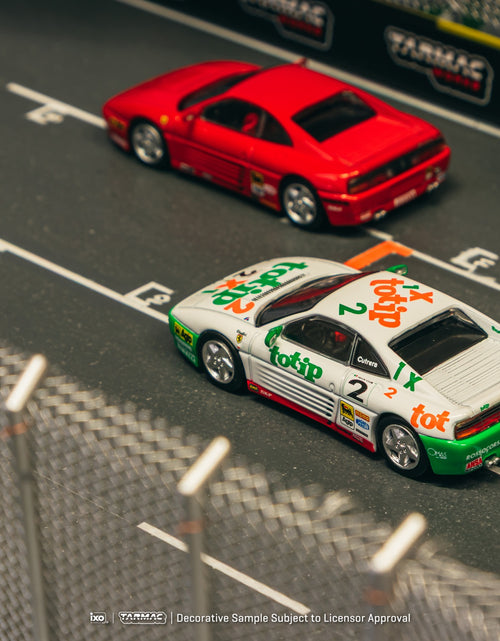 Load image into Gallery viewer, Tarmac Works 1/64 Ferrari 348 Challenge 1993  Paolo Cutrera Car
