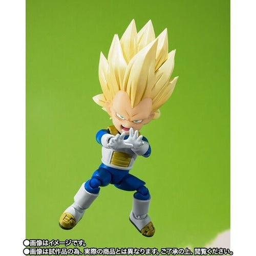 Load image into Gallery viewer, Bandai S.H.Figuarts Dragon Ball SUPER SAIYAN 3 VEGETA DAIMA Action Figure
