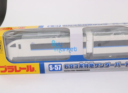 Load image into Gallery viewer, Takara Tomy Plarail Train S-57 Series 683 Thunderbird JR Japan Motorised Toy
