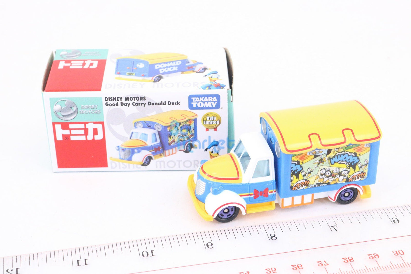 Takara Tomy Disney Motors Goodday Carry Donald Duck Special Diecast toy car new