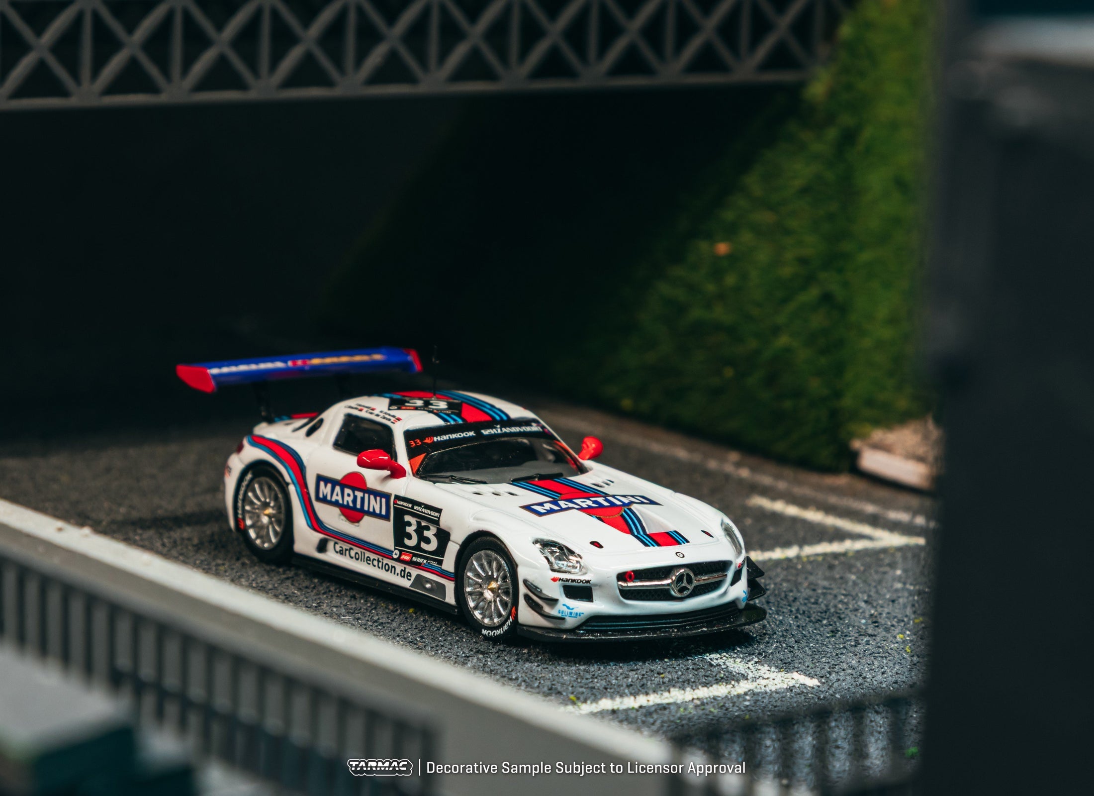(Pre-order)Tarmac Works 1/64 Mercedes-Benz SLS AMG GT3 12h Zandvoort 2014 Winner
