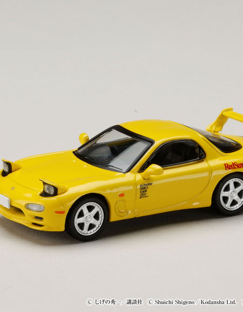 Load image into Gallery viewer, Hobby Japan 1/64 Mazda RX-7 (FD3S) RedSuns Initial D Keisuke Takahashi VS Takumi
