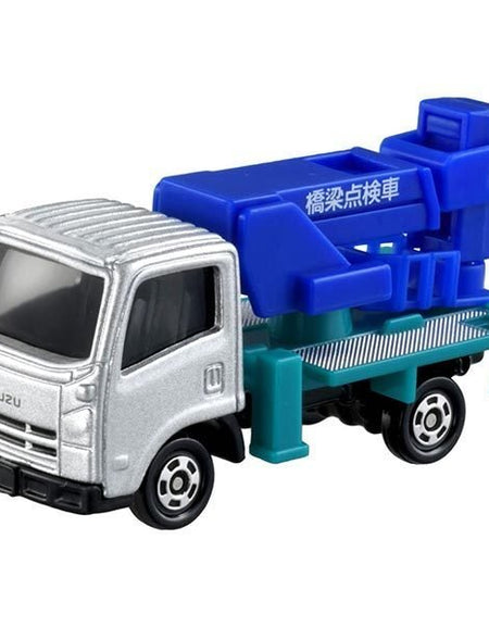 Takara Tomy Tomica Diecast Model Car No94 - Isuzu Elf Bridge Inspection Vehicle