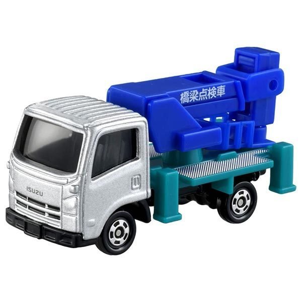 Takara Tomy Tomica Diecast Model Car No94 - Isuzu Elf Bridge Inspection Vehicle