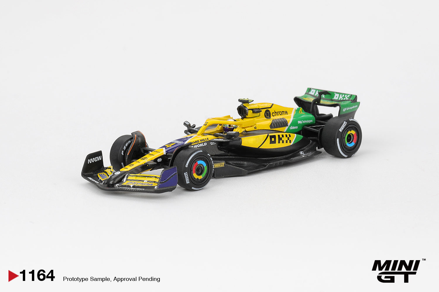 (Pre-order) MINI GT #1164 McLaren MCL38 #4 Lando Norris 2024 F1  2024 Monaco GP