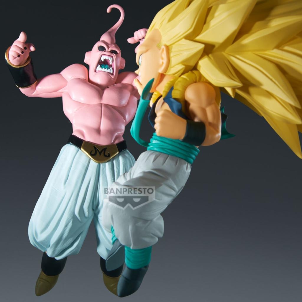 Banpresto Dragon ball z match makers majin buu vs super saiyan 3 gotenks set