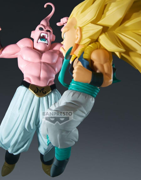 Banpresto DRAGON BALL Z MATCH MAKERS MAJIN BUU VS SUPER SAIYAN 3 GOTENKS SET