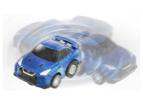 Load image into Gallery viewer, Takara Tomy Tomica ChoroQ Pull Back Diecast e-01 Nissan GT-R (R35)
