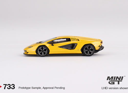 Load image into Gallery viewer, Mini GT #733 1/64 Lamborghini Countach LPI 800-4  New Giallo Orion
