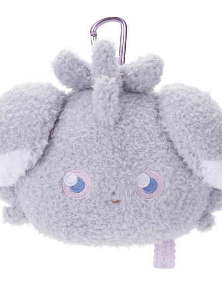 Takara Tomy Pokemon Soft Plush Toy - Pokepeace Plush Pouch Espurr