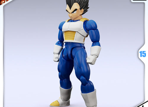 Load image into Gallery viewer, Bandai Figure-Rise Standard Dragon Ball VEGETA (NEW SPEC VER) Model Kit
