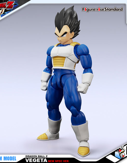 Load image into Gallery viewer, Bandai Figure-Rise Standard Dragon Ball VEGETA (NEW SPEC VER) Model Kit
