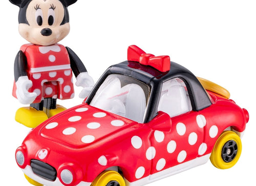 Load image into Gallery viewer, Takara Tomy Dream Tomica Diecast #182 1/48 Disney Motors Popute Minnie Mouse
