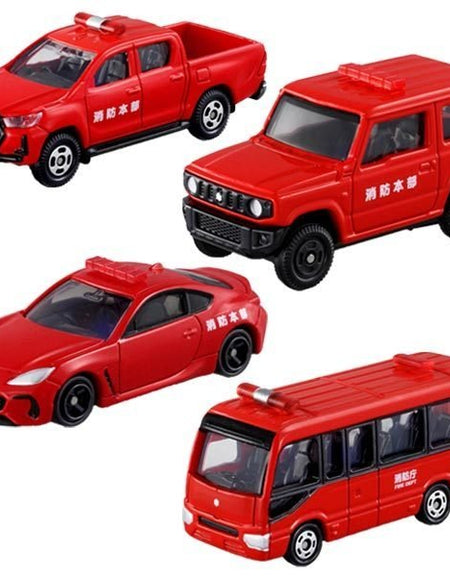 Takara Tomy Tomica Diecast Model Gift Set - Engine Collection (Included 4 cars)