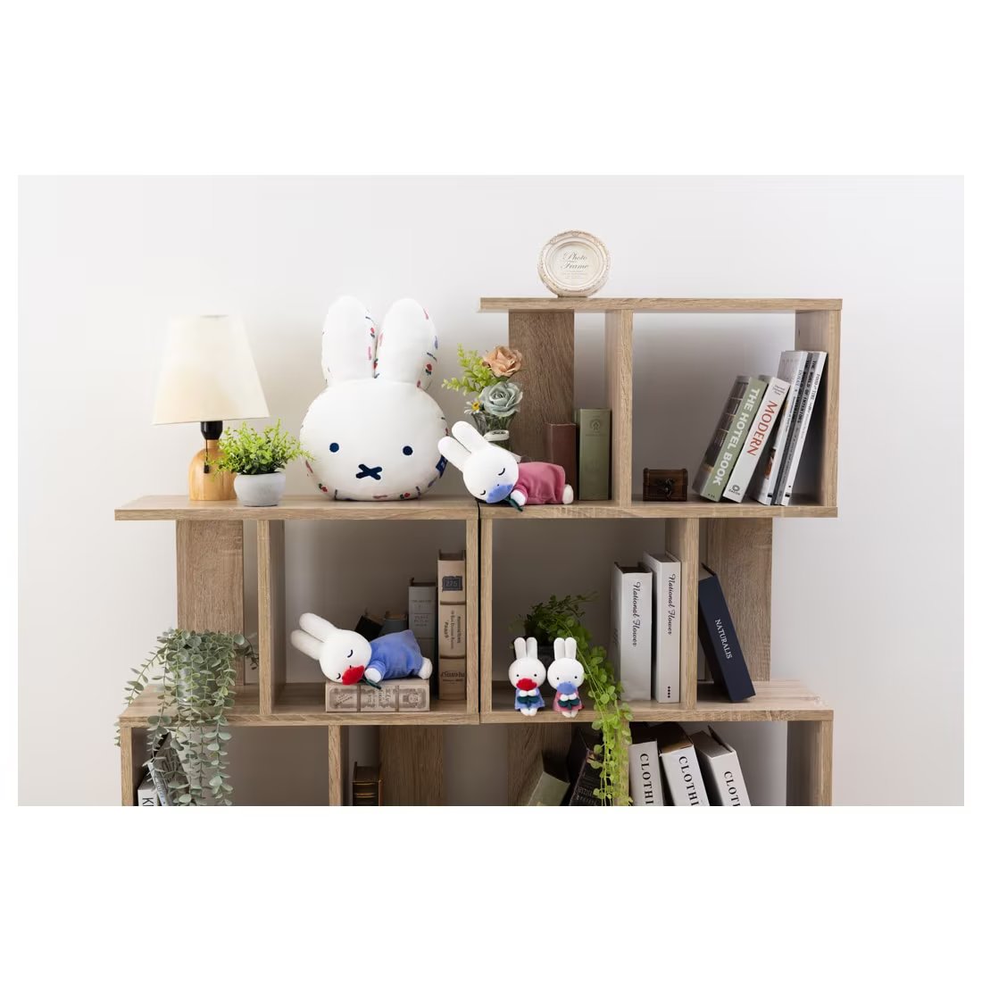 Takara Tomy A.R.T.S Plush - Bruna Miffy and Rose Suya Suya S Size Pink