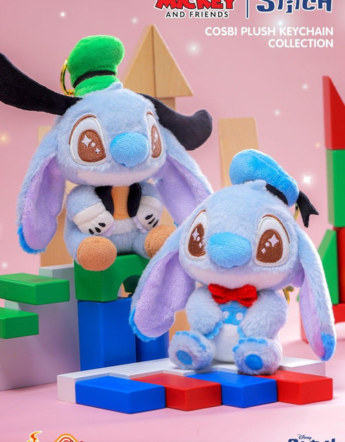 Load image into Gallery viewer, Hot Toys Mickey &amp; Friends Stitch Cosbi Plush Keychain Collection (Set of 6)

