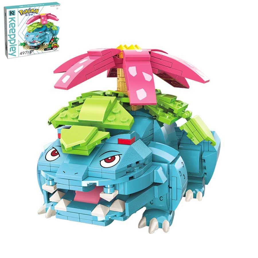 Keeppley Building Blocks Toy #B0107 : Pokemon Series - Venusaur Qman (497pcs)