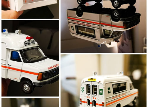Load image into Gallery viewer, Tiny City Exhibition Exclusive Diecast Car HK AMS Ambulance Training Simulator
