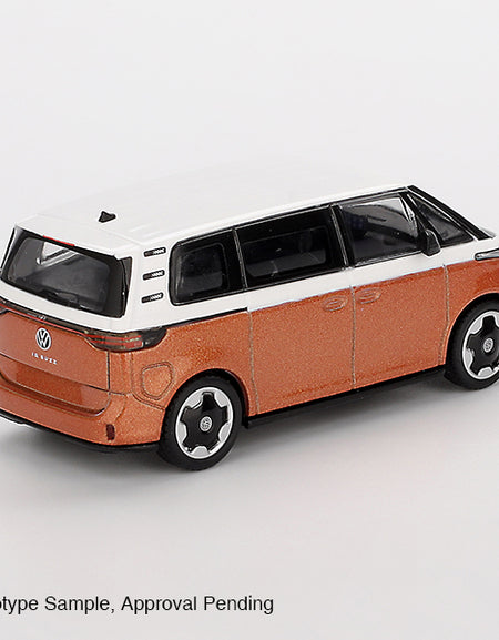 Mini GT #1061 Volkswagen ID.Buzz Candy White / Energetic Orange RHD