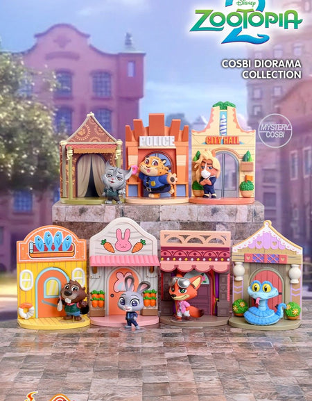 Hot Toys Disney Zootopia 2 Cosbi Diorama Collection (Set of 6) #CBX304
