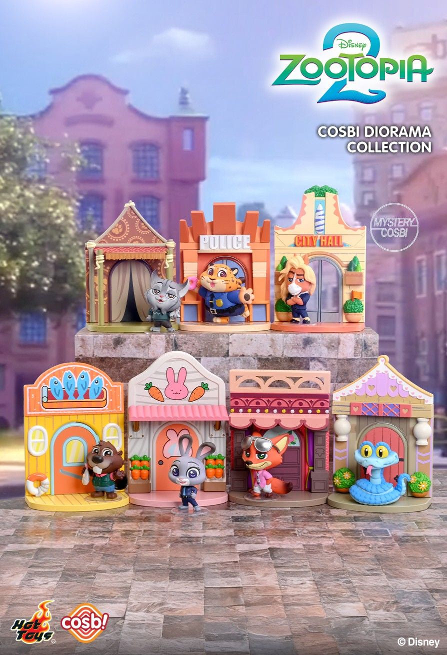 Hot Toys Disney Zootopia 2 Cosbi Diorama Collection (Set of 6) #CBX304