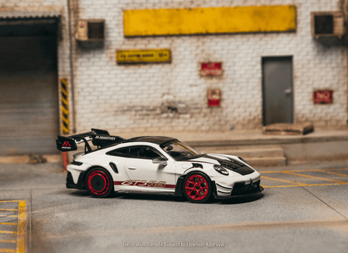 Load image into Gallery viewer, (Pre-order) Tarmac Works 1/64 Porsche GT3RS (992.1) MR White Red Tarmac Special

