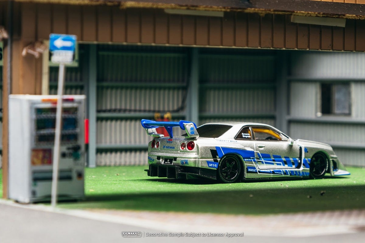 (Pre-order) Tarmac Works 1/64 LB-ER34 Super Silhouette SKYLINE MGMINI Diecast