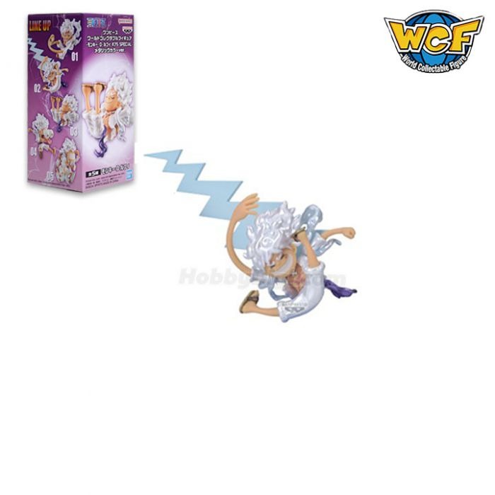 Banpresto One Piece wcf monkey.d.luffy gear5 special-metallic color #b figure