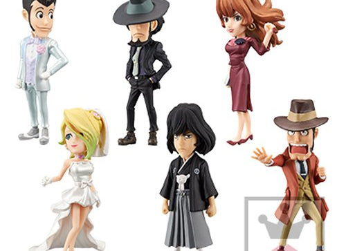 Load image into Gallery viewer, Banpresto Lupin The Third World Collectable Figure II Set of 6 Lupin Rebecca etc
