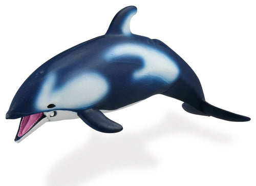 Load image into Gallery viewer, Takara Tomy Ania AL-40 Pacific White-Sided Dolphin with diver (Floating Version)
