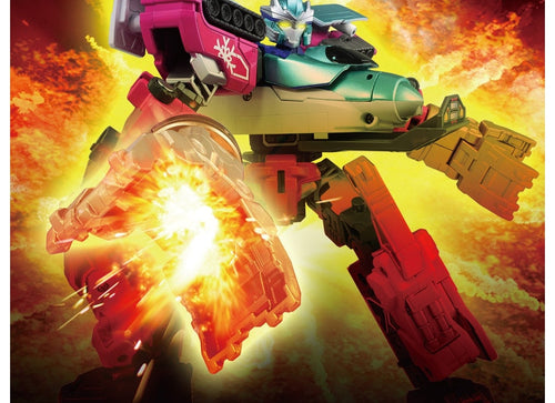 Load image into Gallery viewer, Takara Tomy Plarail Shinkansen Deformation Robot SHINKALION CW H5 Hayabusa Dozer

