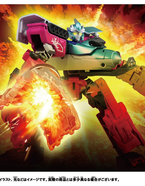 Load image into Gallery viewer, Takara Tomy Plarail Shinkansen Deformation Robot SHINKALION CW H5 Hayabusa Dozer
