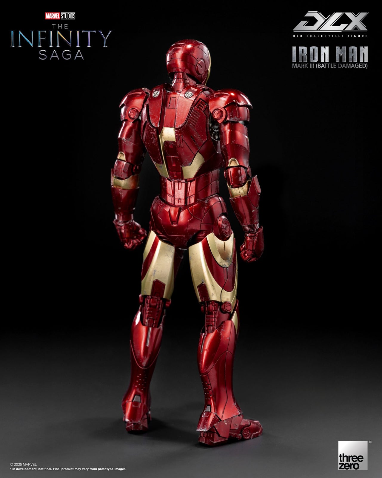 ThreeZero  Marvel The Infinity Saga DLX Iron Man Mark 3 (Battle Damaged ver.)