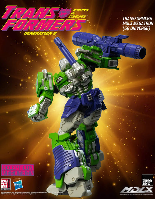 Load image into Gallery viewer, Threezero MDLX Action Figure - Transformers Megatron (G2 Universe)
