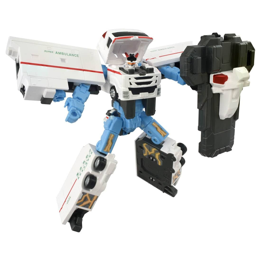 Takara Tomy Tomica Joblabor TJBDX Hyper Rescue Braver Salamander Ambulance DX