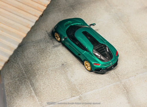 Load image into Gallery viewer, Tarmac Works 1:64 Koenigsegg Gemera  Green Die-cast Model Car

