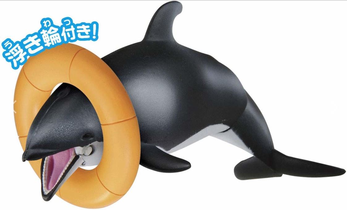 Takara Tomy ANIA Animal AS-19 White-sided Dolphin Floatable Ver. Action Figure