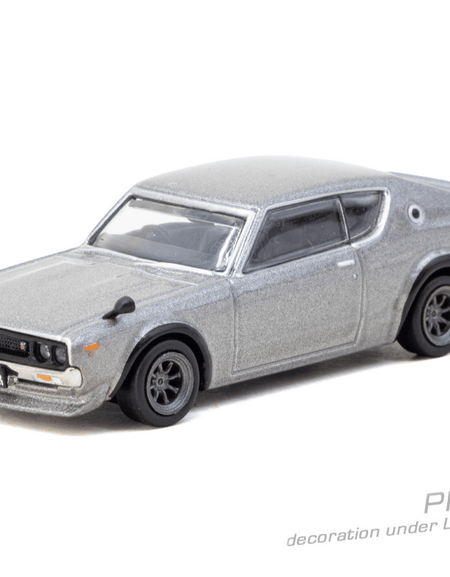 (Pre-order) Tarmac Works 1/64 Nissan Skyline 2000GT-R (KPGC110) Silver