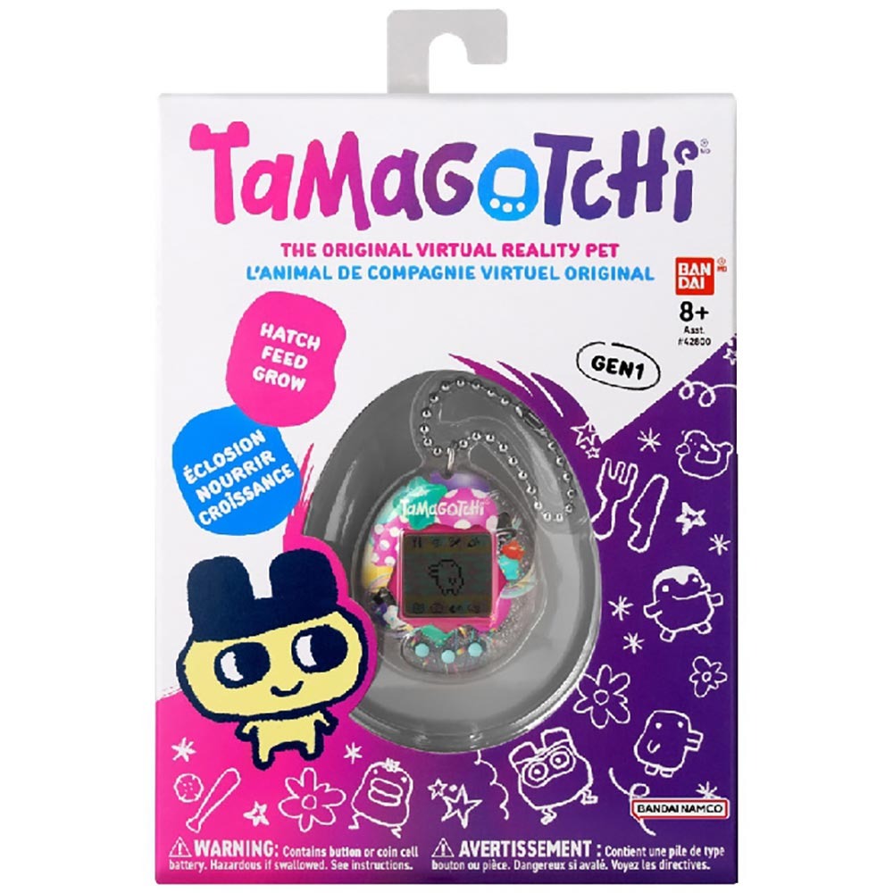 Bandai Tamagotchi Gen 1 PRETTY PARTY English (Electronic Pet)