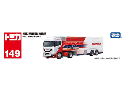Load image into Gallery viewer, Takara Tomy Tomica Diecast Model #149 Long Type HRC Honda Motorhome Car
