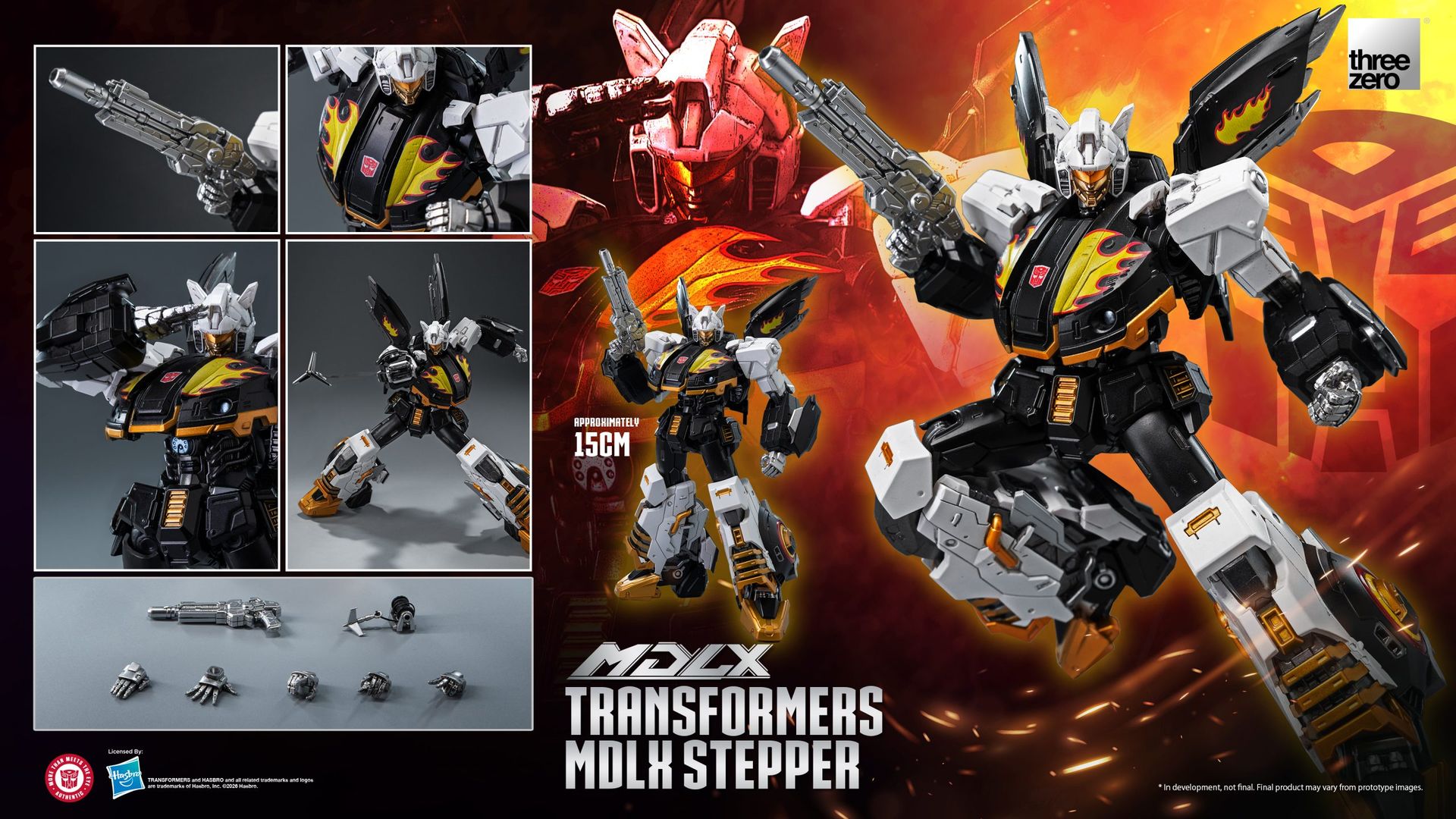 Threezero Transformers MDLX Stepper Action Figure Set