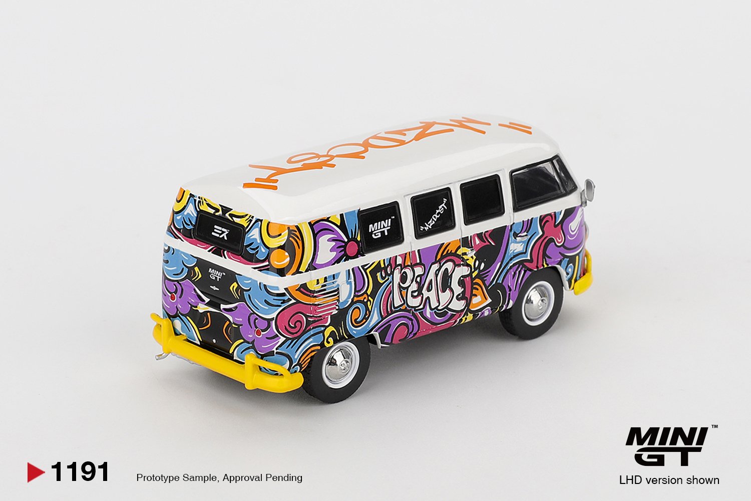 (Pre-order) MINI GT #1191 Volkswagen T1 Microbus Mizu Design LHD Diecast Model