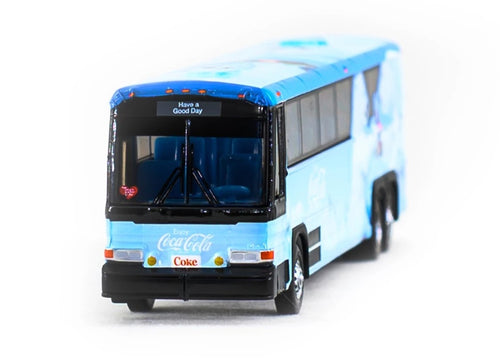 Load image into Gallery viewer, Tiny City Die-cast Model Car - 96A3 Single Deck Bus "COCA COLA Polar Bear"

