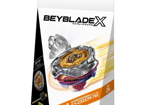 Load image into Gallery viewer, (Pre-order / Shipping Date: end of Jul 2026) Takara Tomy Beyblade X UX-14 Starter Set ScorpioSpear 0-70Z
