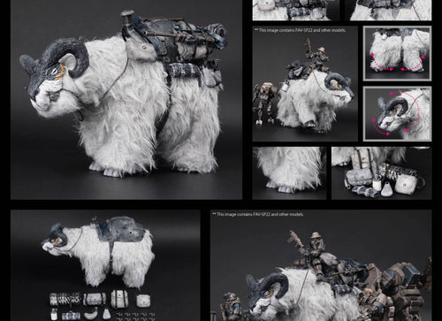 Load image into Gallery viewer, TOYS ALLIANCE x Acid Rain FAV-SP22 Snow Gugee (1:18 Action Figure)
