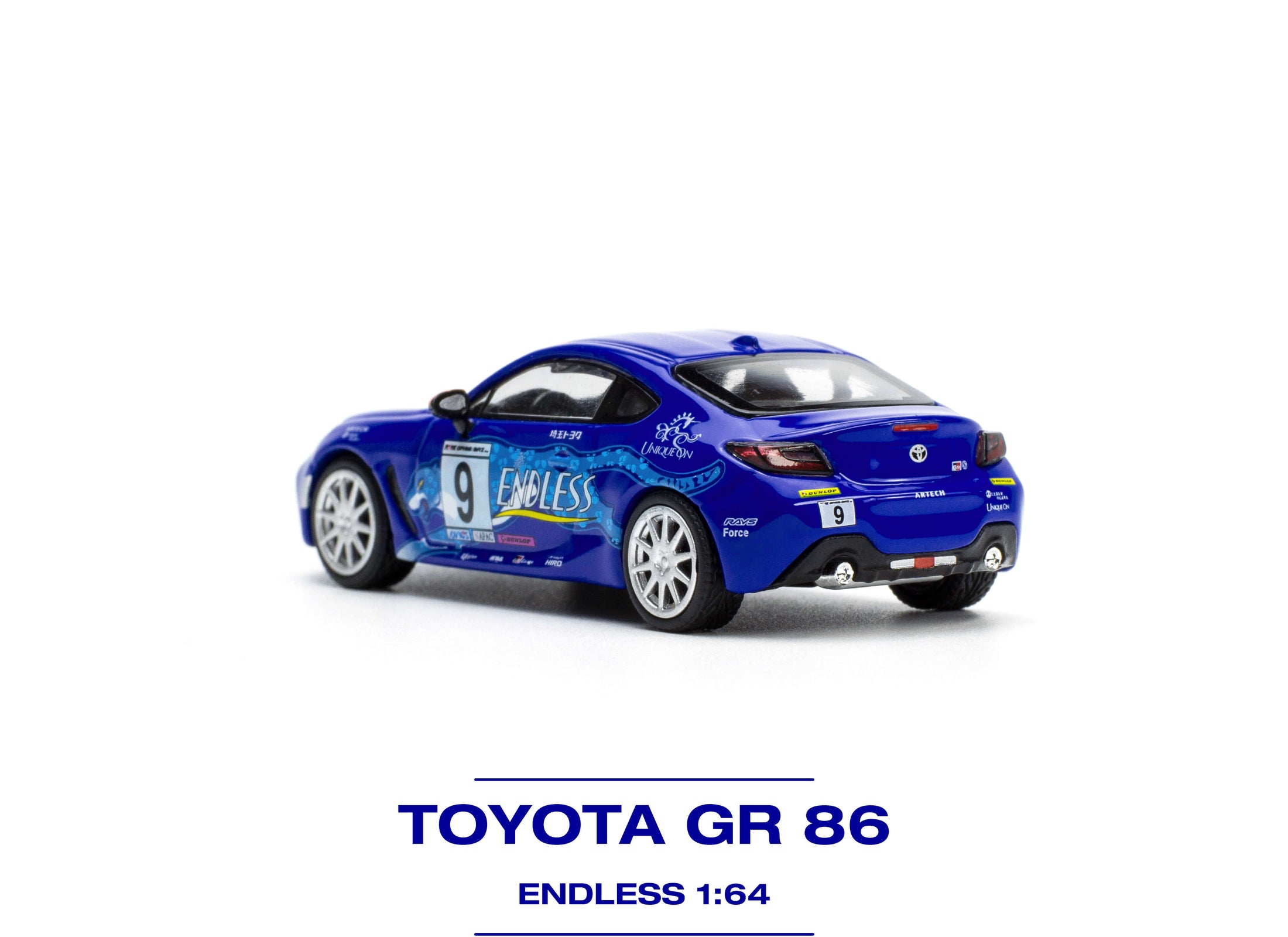 POPRACE 1/64 GR86 ENDLESS Diecast Model Car